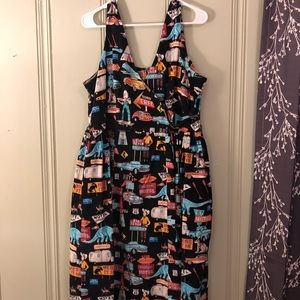 ModCloth Roadside Attraction Dress Plus Size 2X